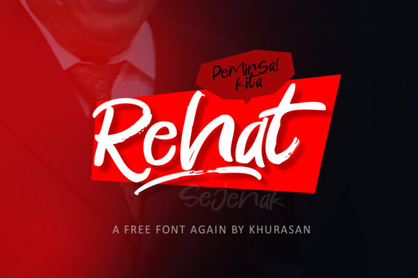 Logo of the Rehat font