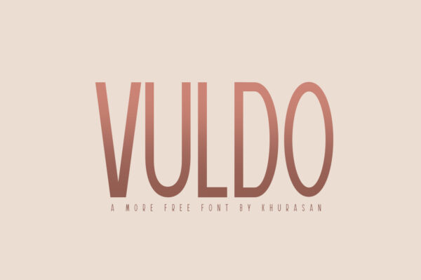 Logo of the Vuldo font