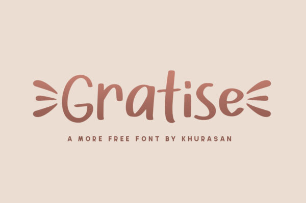 Logo of the Gratise font