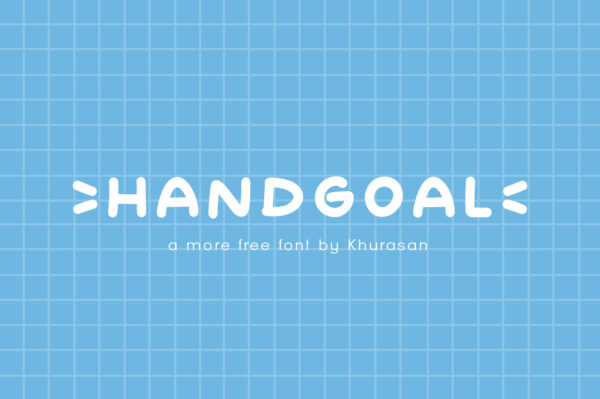 Logo of the Handgoal font