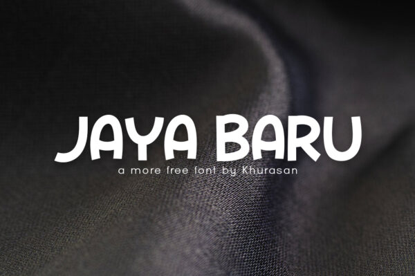 Logo of the Jaya Baru font