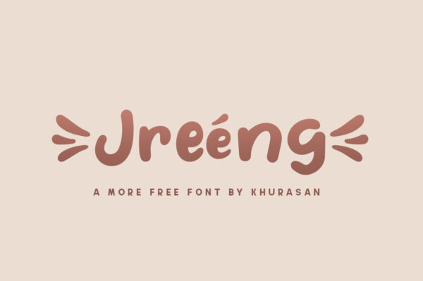 Logo of the Jreeng font
