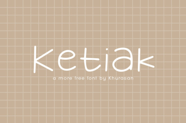 Logo of the Ketiak font