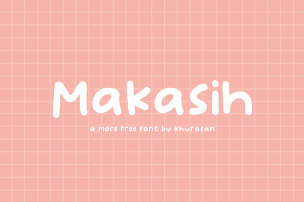 Logo of the Makasih font