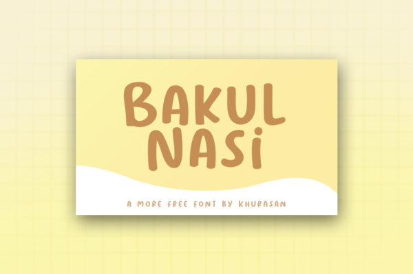 Logo of the Bakul Nasi font