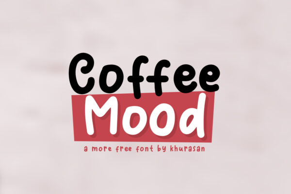 Logo of the Coffee Mood font
