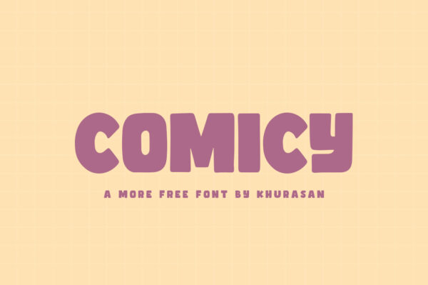 Logo of the Comicy font
