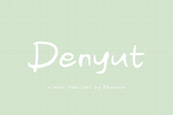 Logo of the Denyut font