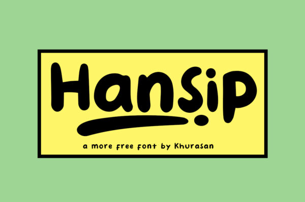 Logo of the Hansip font