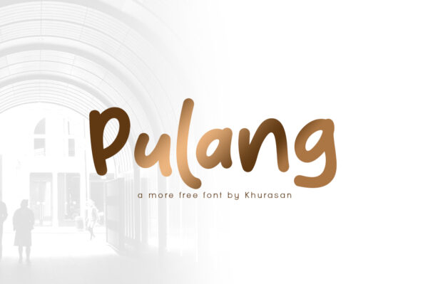 Logo of the Pulang font