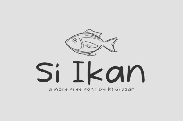 Logo of the Si Ikan font