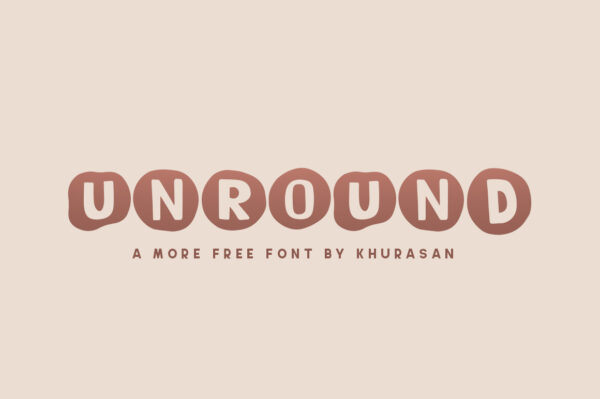 Logo of the Unround font