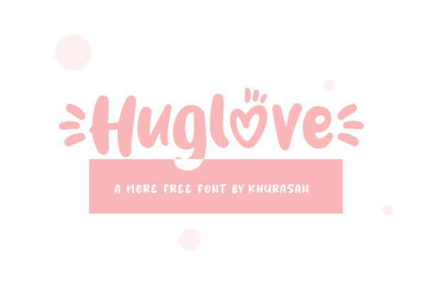 Logo of the Huglove font