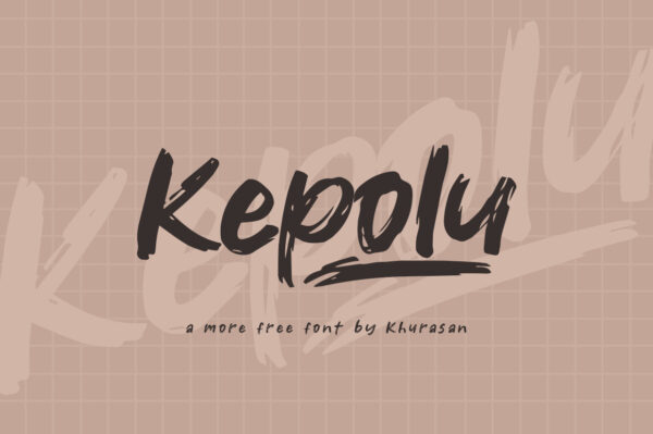Logo of the Kepolu font