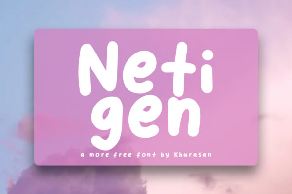 Logo of the Netigen font
