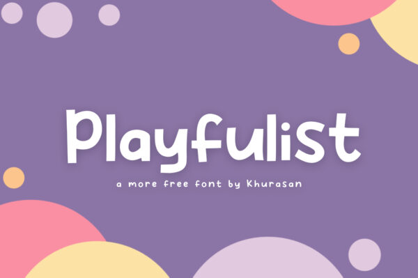 Logo of the Playfulist font